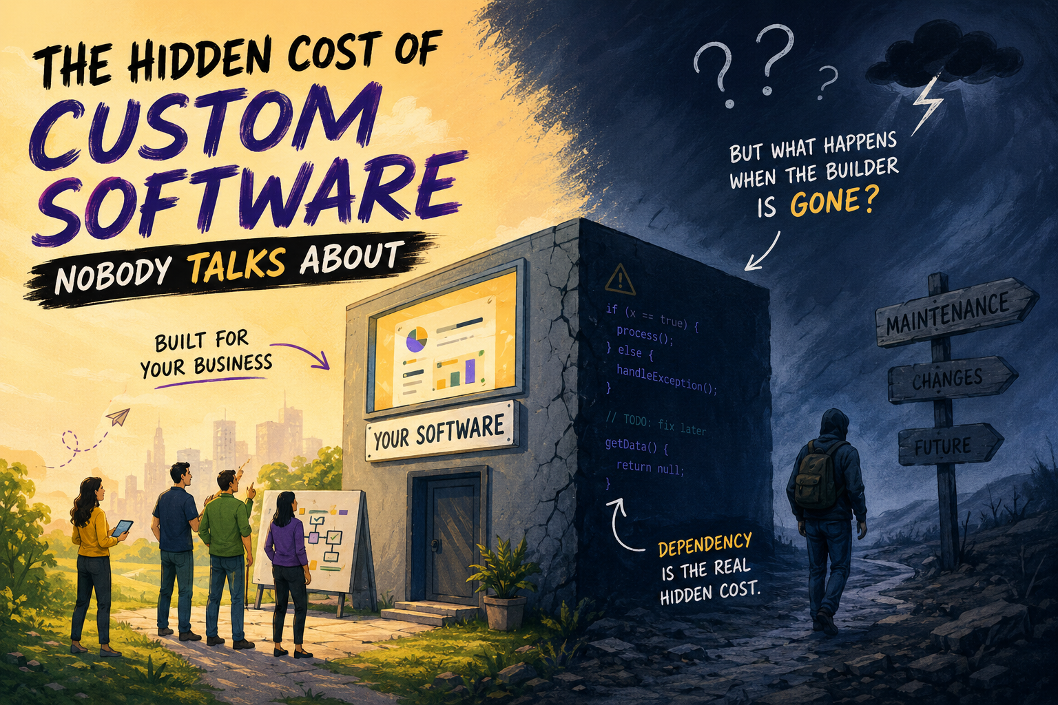 The Hidden Cost of Custom Software Nobody Talks About